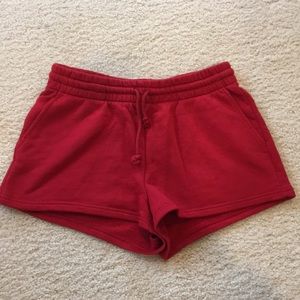 Beautiful red shorts
